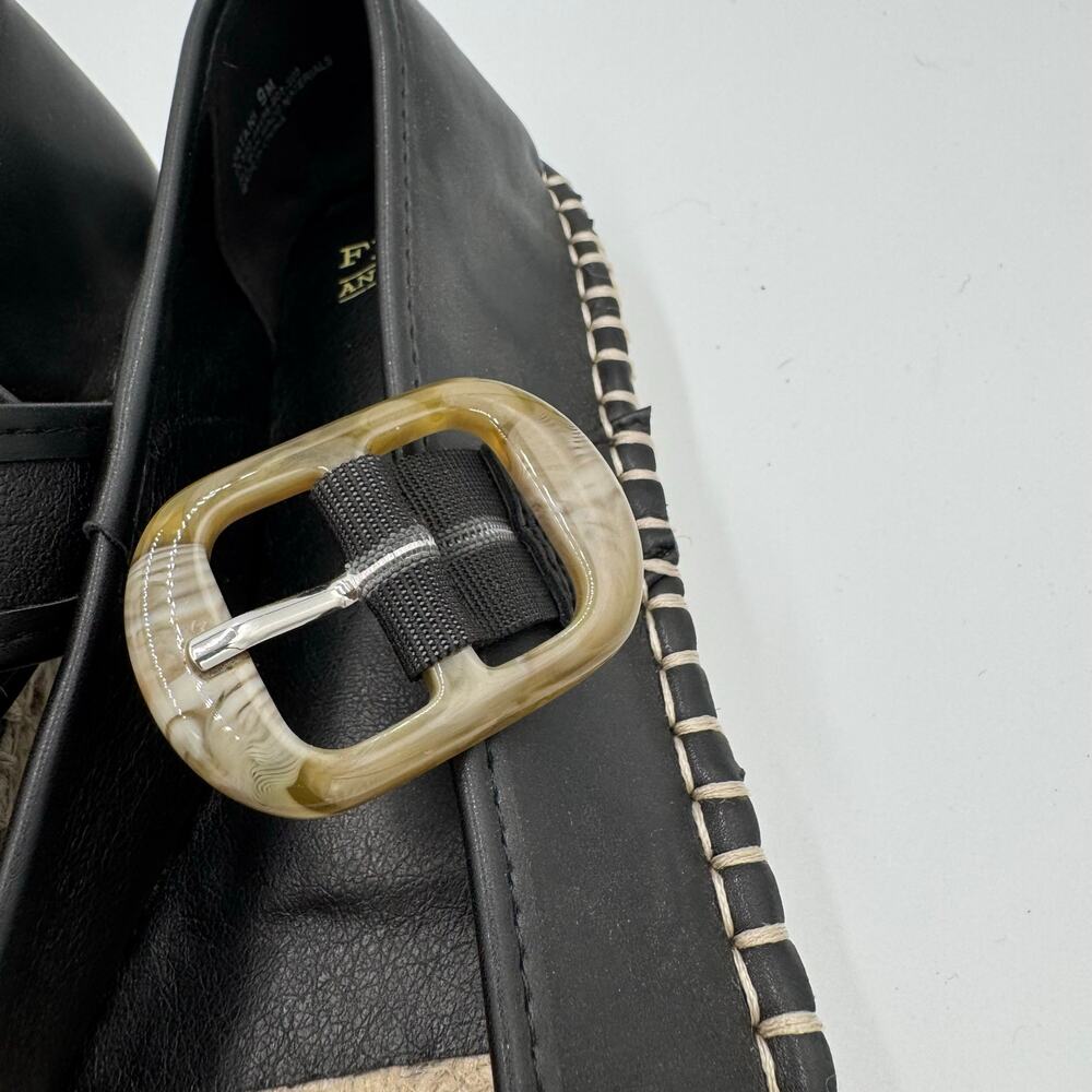 Frye and Co. Jatani women's size 9 Black, Mary Jane Espadrille - Picture 10 of 11